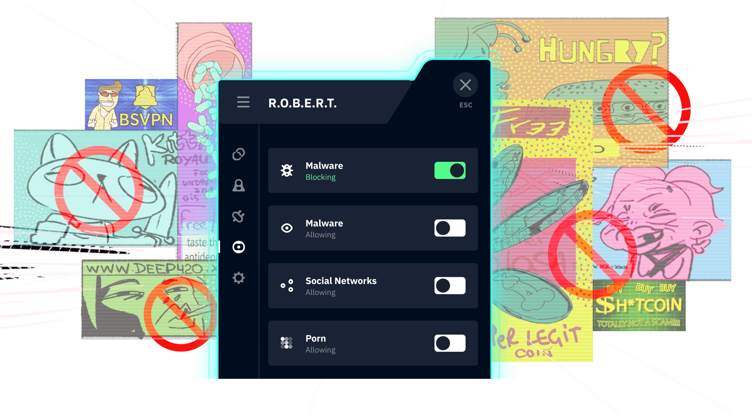 Block Unwanted Content